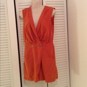 SOLD Asos dark orange romper